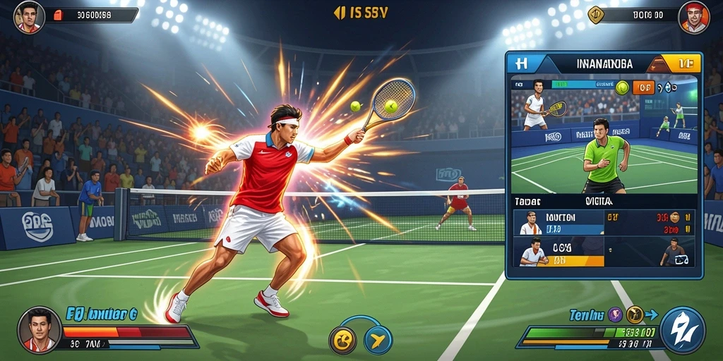 Screenshot menunjukkan interaksi antar pemain dalam komunitas.