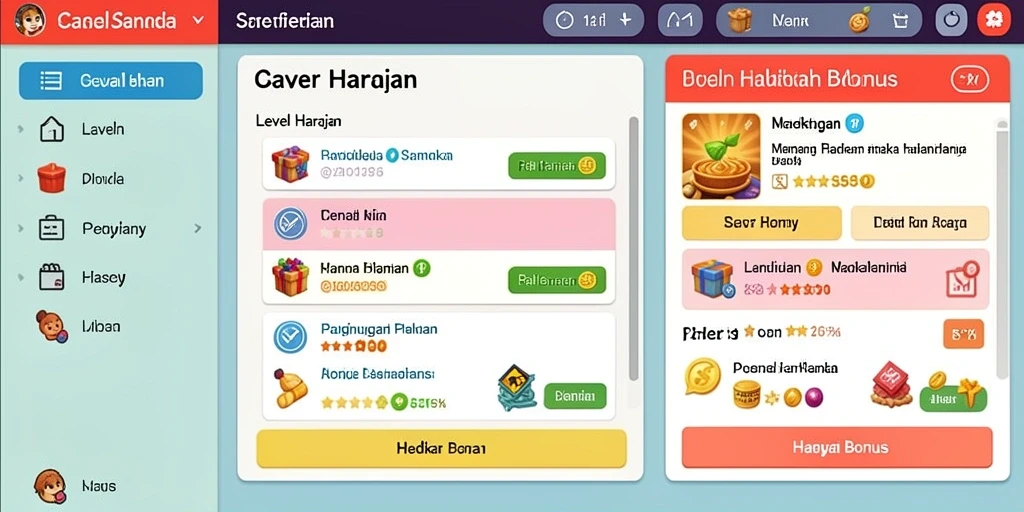 Kompetisi seru dengan teman-teman secara online.