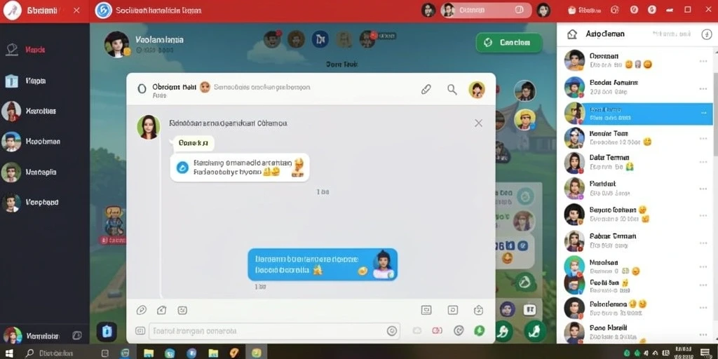 Fitur interaksi komunitas yang memungkinkan bersaing dan berkolaborasi.