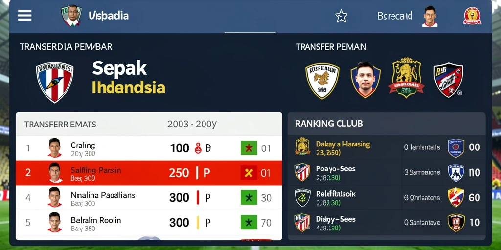 Pemain dapat menikmati taruhan olahraga dengan berbagai pilihan event.