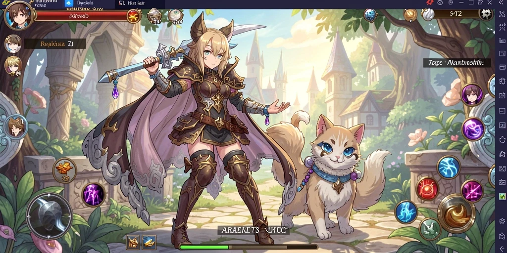 Screenshot dari mode kompetisi yang seru.
