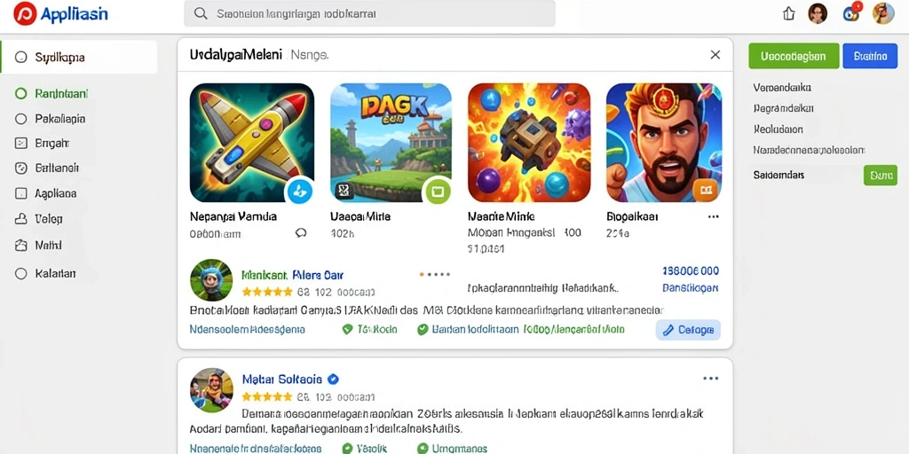 Sistem upgrade karakter yang menarik dan inovatif.