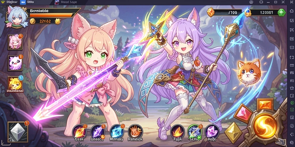 Screenshot menunjukkan misi yang penuh tantangan dengan rintangan seru.