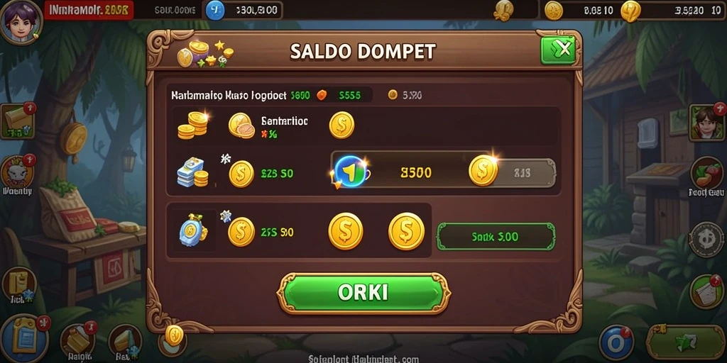Screenshot menunjukkan mode multiplayer dengan teman-teman.