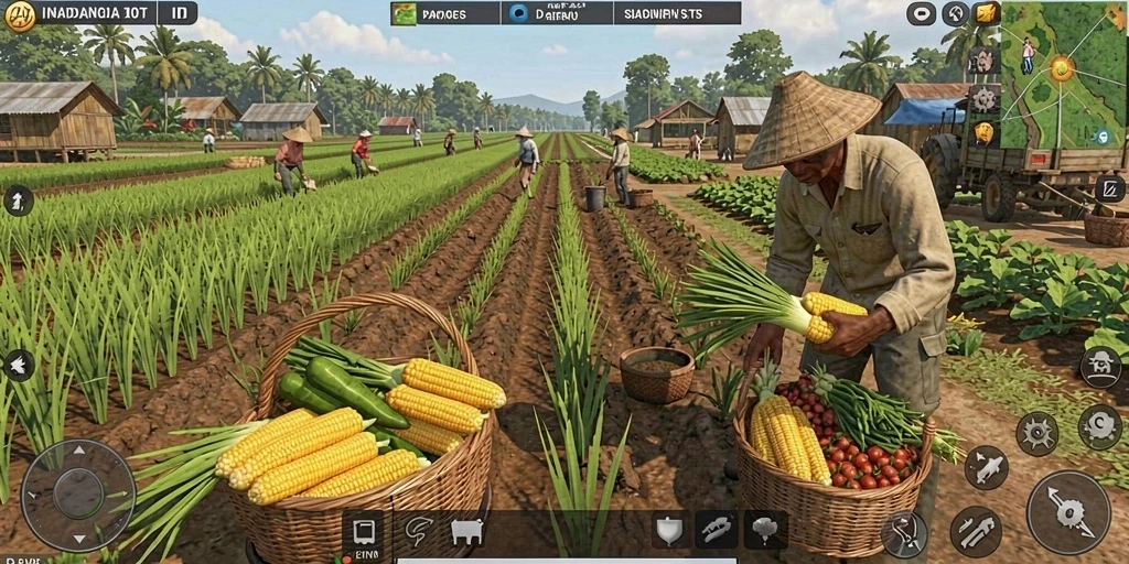 Menyoroti aksi pertarungan yang intens dan strategis.