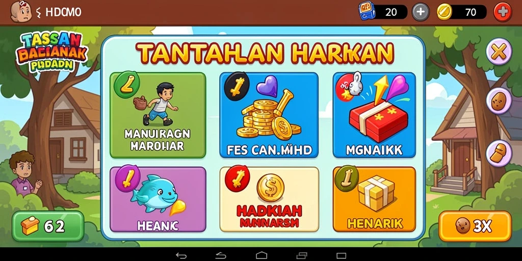 Event bulanan dengan hadiah menarik bagi para pemain.